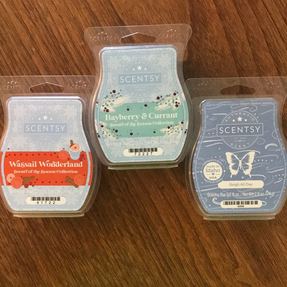 Bundle of 3 Scentsy Wax Bars
